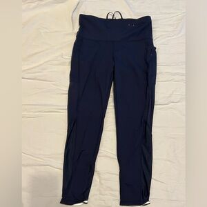 Navy Blue Athletic Pants